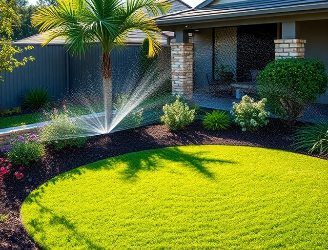 Residential Garden Irrigation